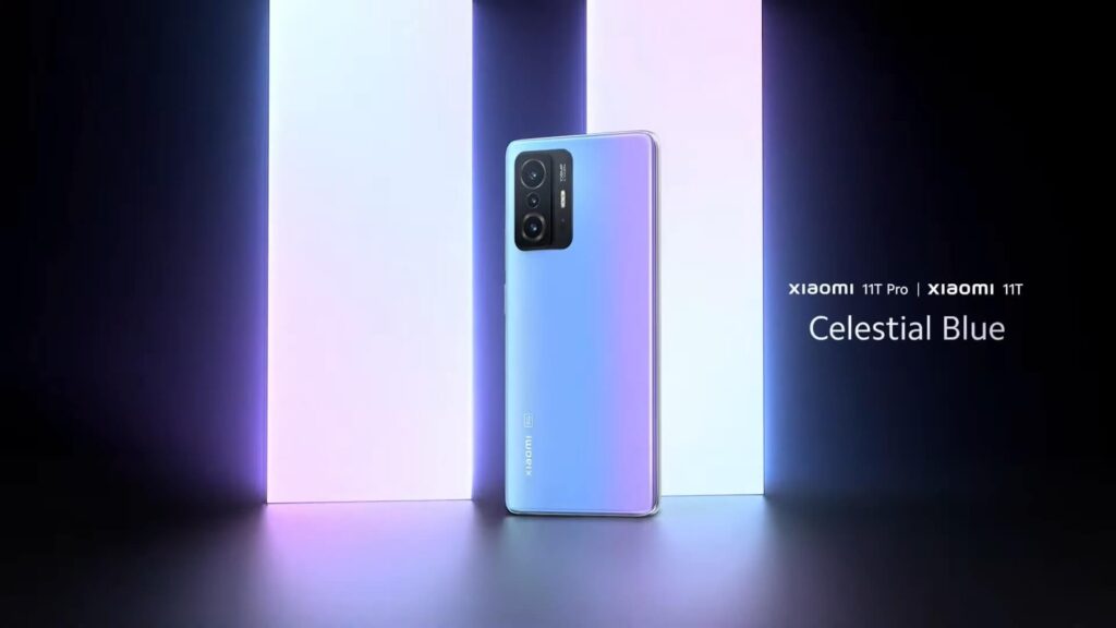 Xiaomi 11T／11T Proの本体カラー (ブルー)