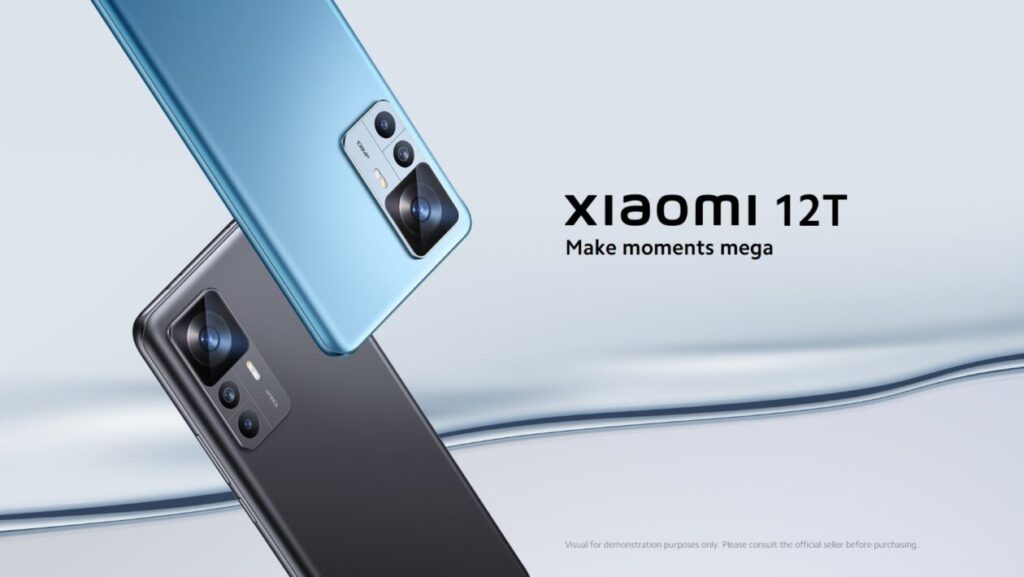 Xiaomi 12Tシリーズのベースモデル