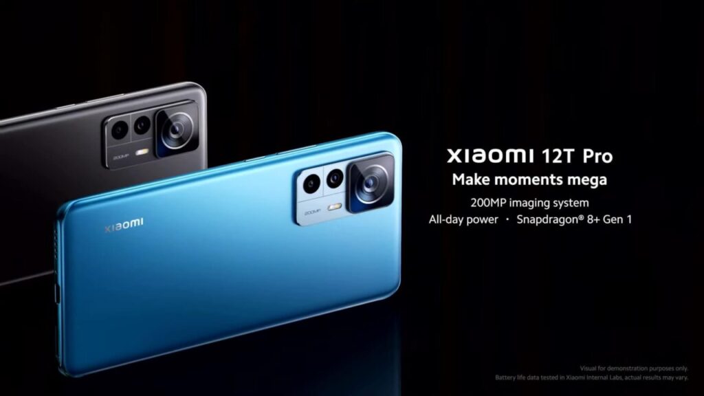 Xiaomi 12Tシリーズの上位モデル