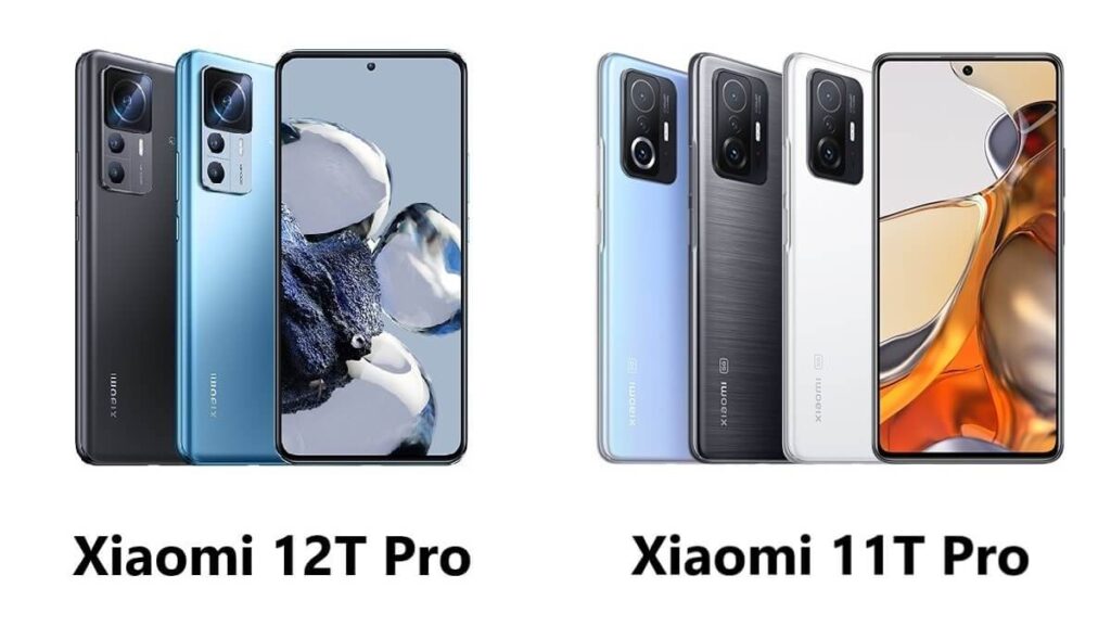 Xiaomi 12T ProとXiaomi 11T Proの比較