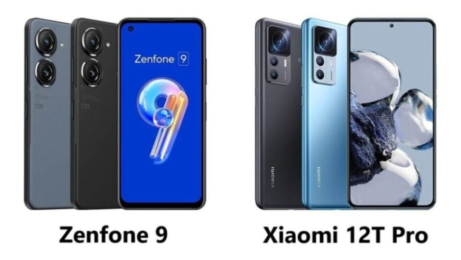 Zenfone 9とXiaomi 12T Pro の違い