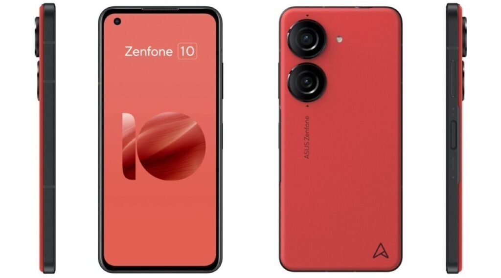Zenfone10のレッド (赤色)