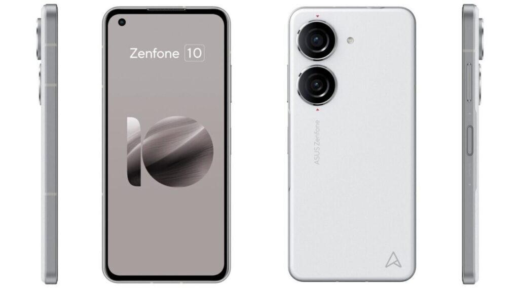 Zenfone10のホワイト (白色)