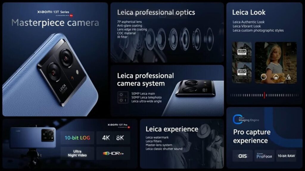 Xiaomi 13Tシリーズのカメラ性能