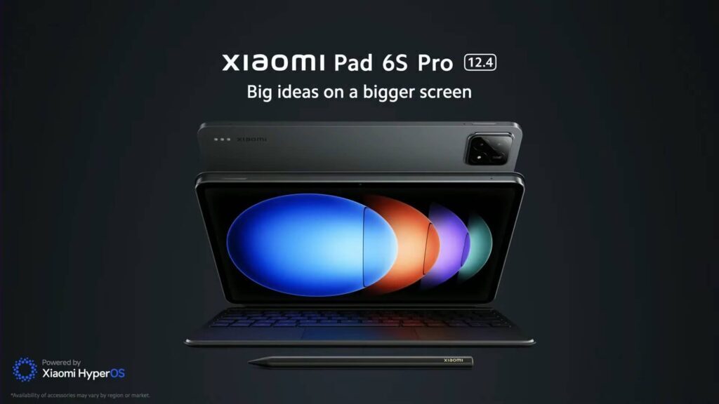 12.4型ハイエンドタブレット Xiaomi Pad 6S Pro