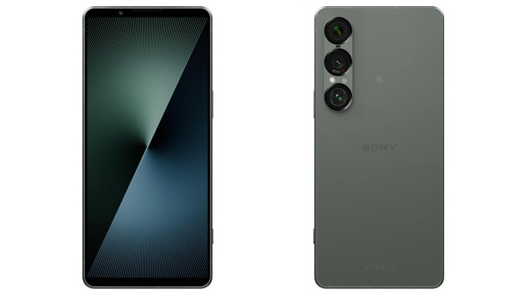 Xperia 1 VIIのグリーン