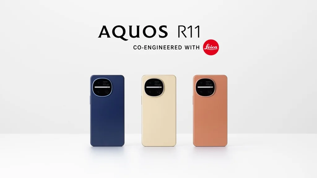 SHARPのフラッグシップスマートフォン AQUOS R11
